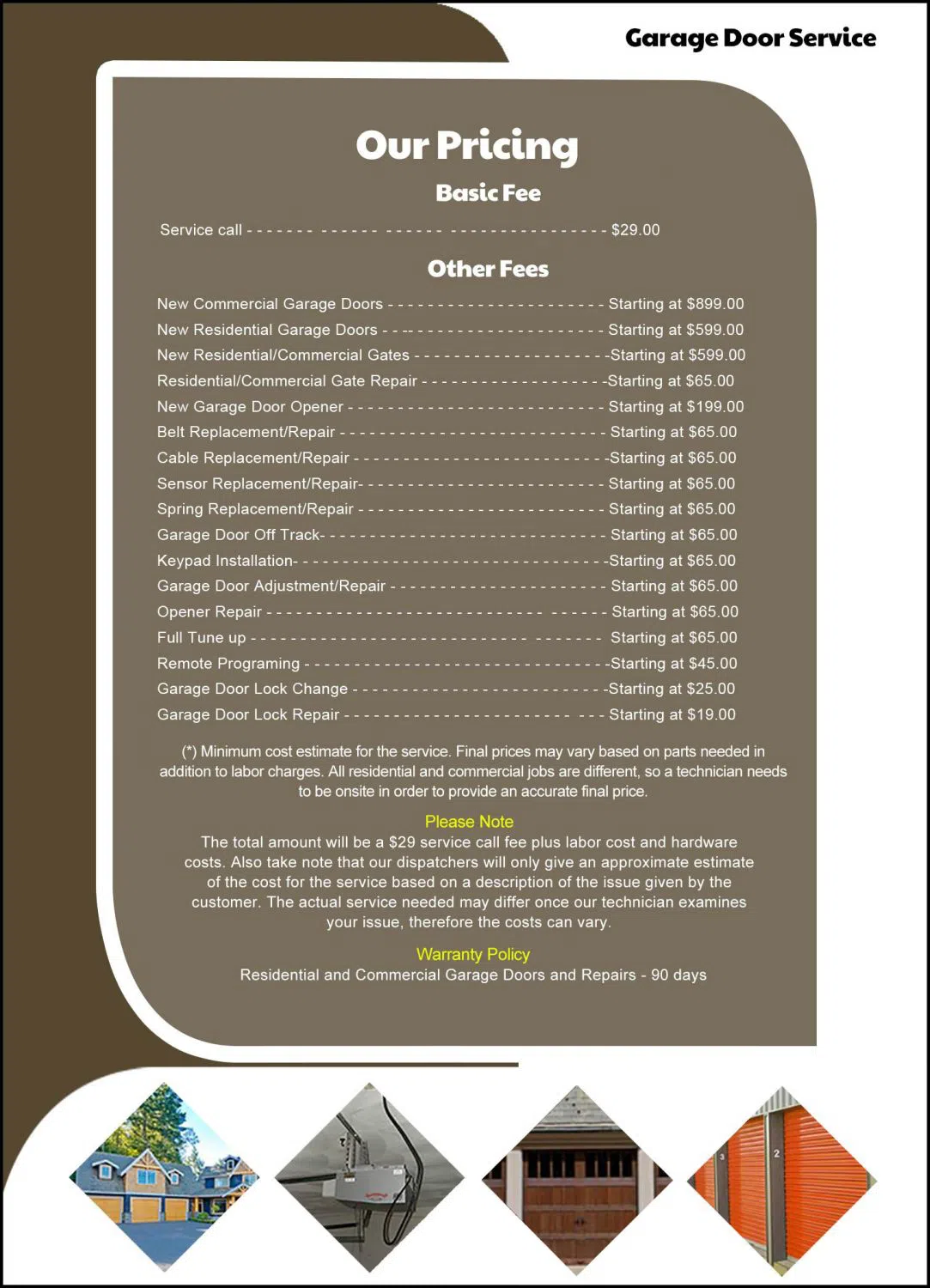 State Garage Doors Los Angeles, CA 323-651-5330